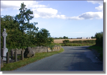 Drishogue Lane, where the Wexford rebels
 made their last brave stand against the British